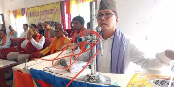 “मैले एक रुपैयाँ भ्रष्टाचार गरेको छैन, जुनसुकै मन्दिरमा कसम खान तयार छु, अरूले सक्छन्?” : प्रमुख अतिथि राजेन्द्र लिङ्देन