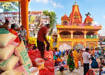 कल्याणपुर दुर्गा मन्दिरको दशैँ मेलाबाट लाखौँको आम्दानीः १६ सय बढी बोकाको बलि, सुनको टिकली लगायत र चामल पनि संकलन
